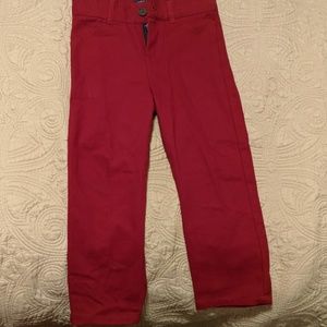 Andy and Evan Dark Red Pants Size 4T